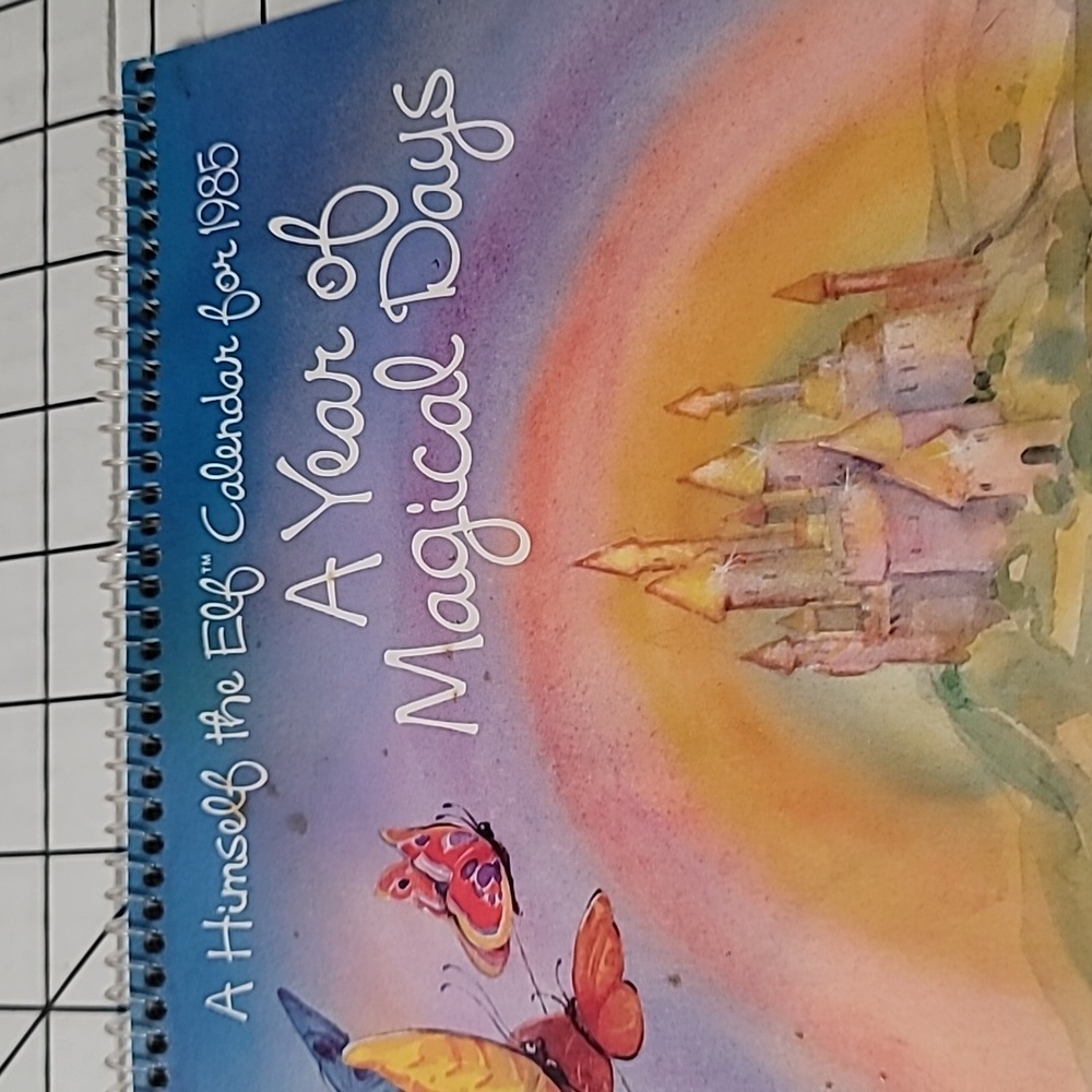 A Himself the Elf Calendar for 1985 - A Year of Magical Days, Vintage, Preloved - Picture 2 of 10